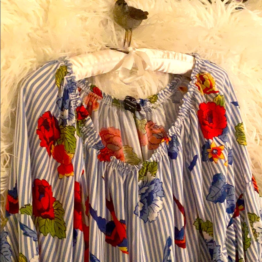 Fun Flowing Blouse Fun Sleeves
